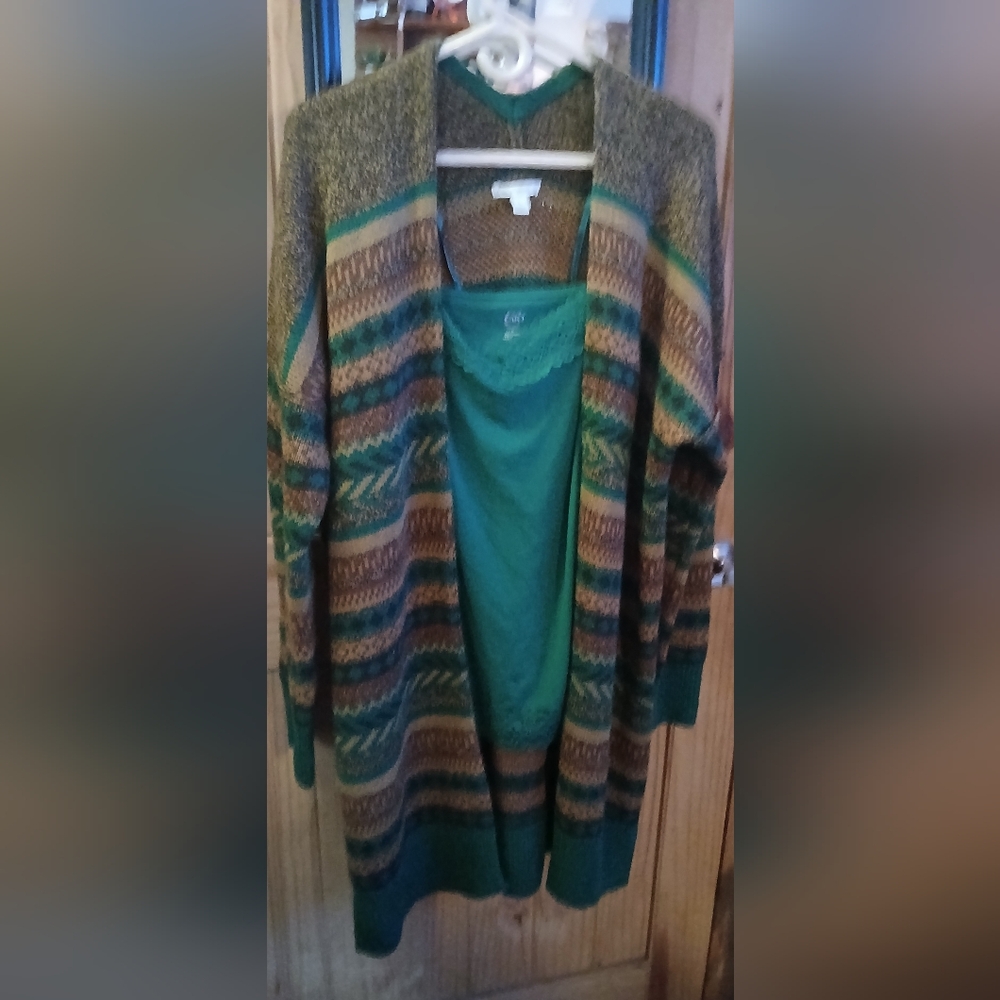 Cato cardigan with matching Tank